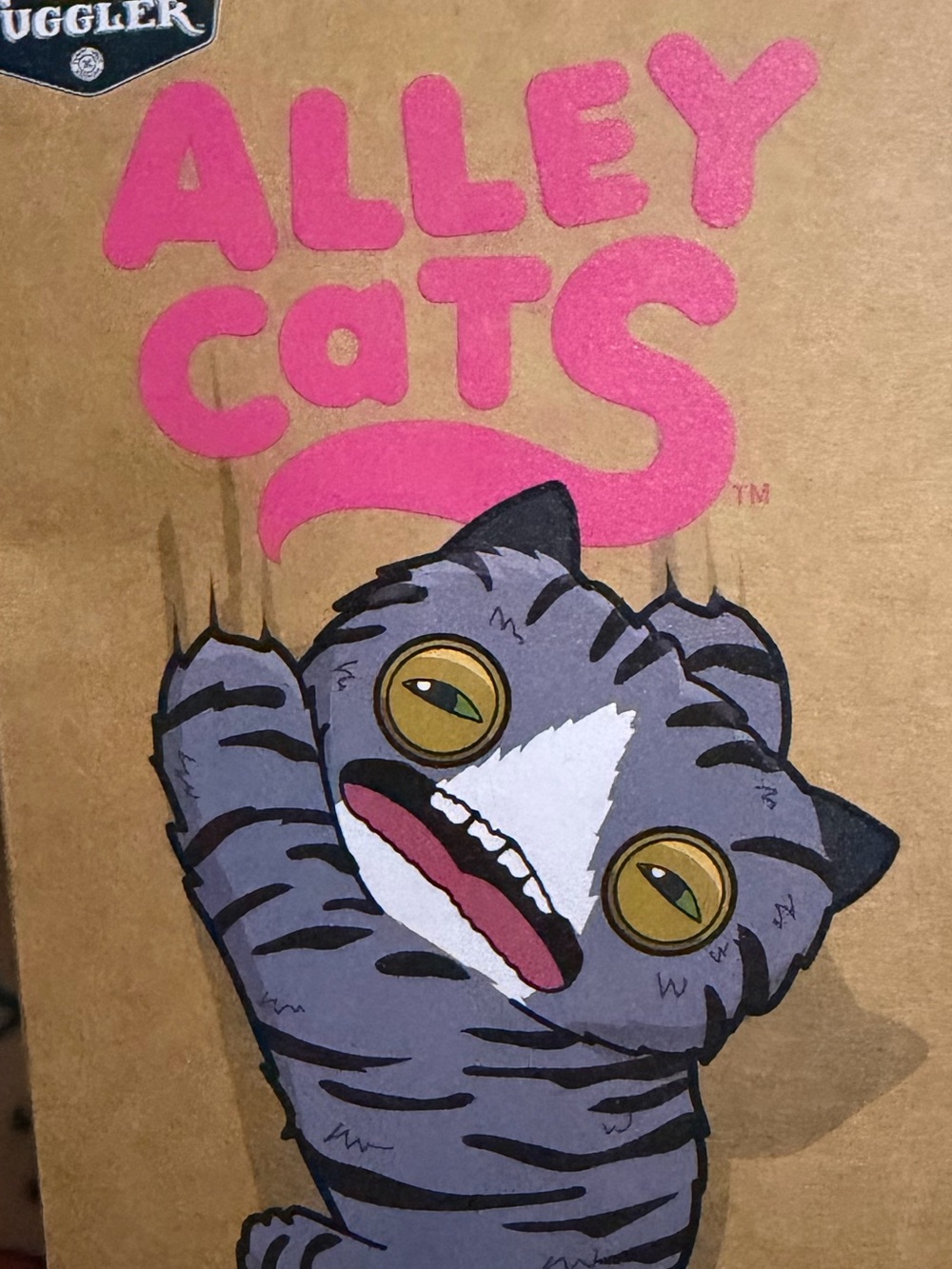 Fuggler alley cats Cheezee plush bag charm